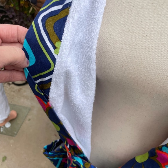 Tepper Jackson • Multi-Colors • Hippie • Floral • Geometric • Robe • S/Medium - Picture 13 of 16